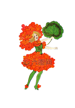 卖花姑娘,幻想,快乐