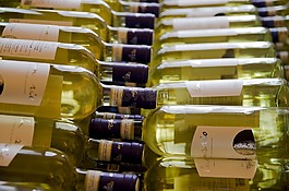 葡萄酒瓶,白葡萄酒,托斯卡納