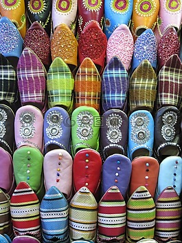 fez,摩洛哥,拖鞋