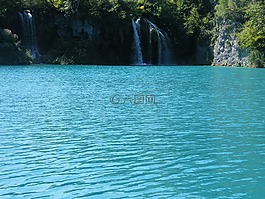 瀑布,克羅地亞,plittvice