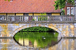 橋,水,窗口