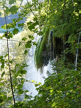 瀑布,克羅地亞,plittvice