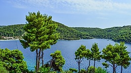 希腊,skopelos,andrines