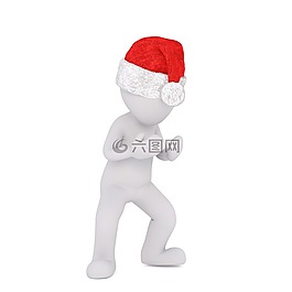 白人男性,孤立,3d模型