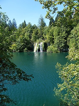 瀑布,克羅地亞,plittvice