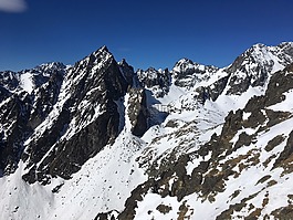 高上塔特拉山,山,高峰