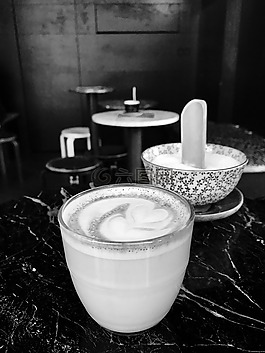 木,杯,喝
