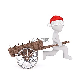 白人男性,孤立,3d模型
