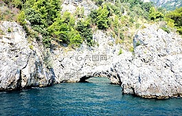 海,藍(lán)色,阿馬爾菲海岸