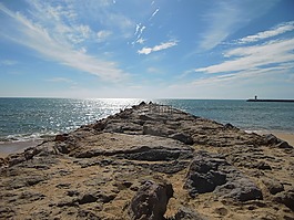 假期,海灘,葡萄牙