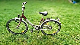 自行車(chē),草地,體育