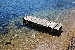 海,碼頭,水