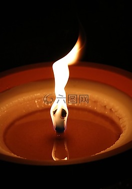 黑暗,火焰,熱