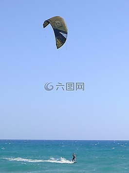 kitesurfer,体育,海