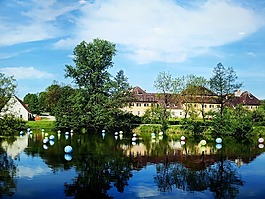 scheyern,景观,巴伐利亚