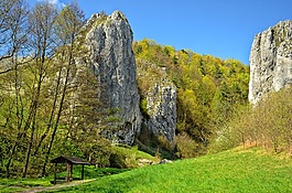 波蘭,谷bolechowicka,景觀