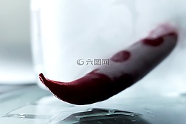比薩餅,冰,紅色