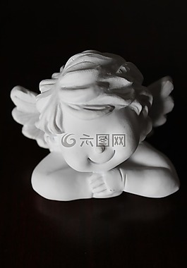 天使,數(shù)字,面對