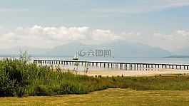 湖,基姆湖,景觀