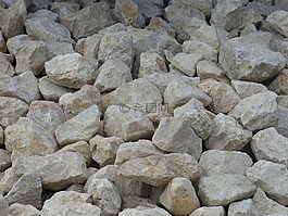 卵石,石头,沙