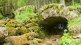 石頭,廢墟,泡沫