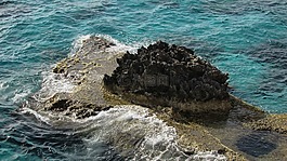 石,海,波