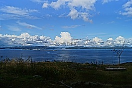 水,云,天空