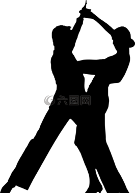 側(cè)影,跳舞,夫婦