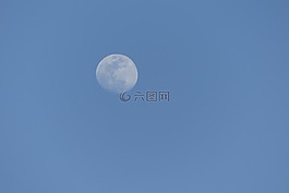 月亮,天空,滿月