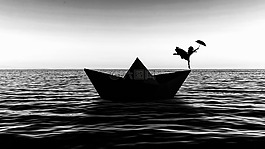 跳舞,折紙,海洋