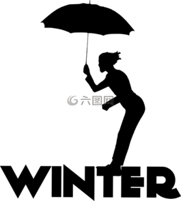 側(cè)影,冬天,男子