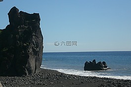 马德拉,海,海滩