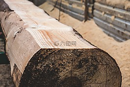 自然,棕色,切