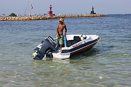 海,假期,地中海