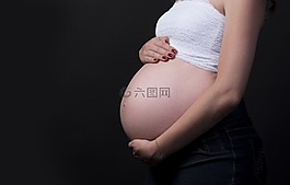 懷孕,懷孕的女人,米