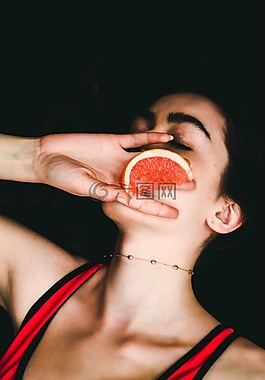 女孩,視圖,模型
