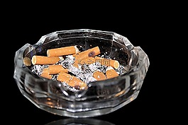 煙灰缸,傾斜,吸煙
