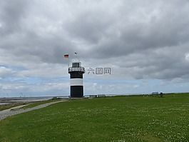 燈塔,北海,瓦登海