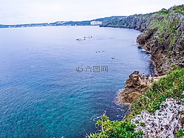 海灘,日本,跳水