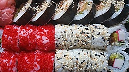 壽司,輥,食品