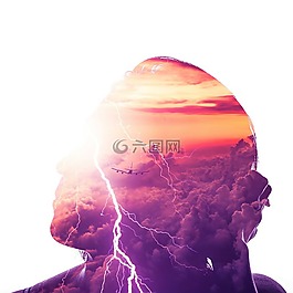 自然,photoshop中,设计