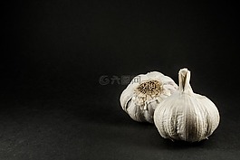 大蒜,吃,食品