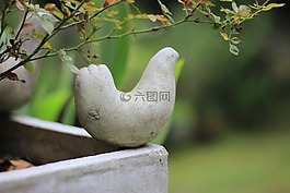 鸡,鸟,雕像