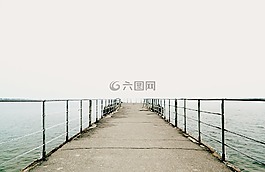 碼頭,海,海灘
