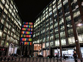 燈,夜,天際線
