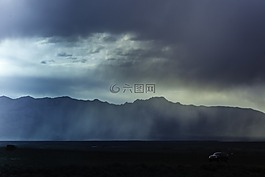 公路旅行,風(fēng)暴,天空