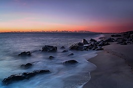 海景,海岸线,海滩