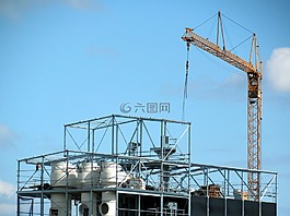 起重機(jī),腳手架,建設(shè)