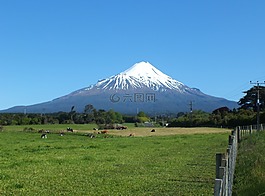 山,景观,火山