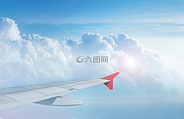 飛機(jī),飛行,天空